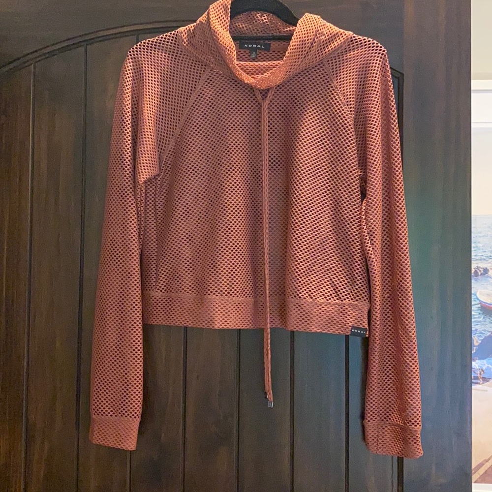 Koral mesh pullover